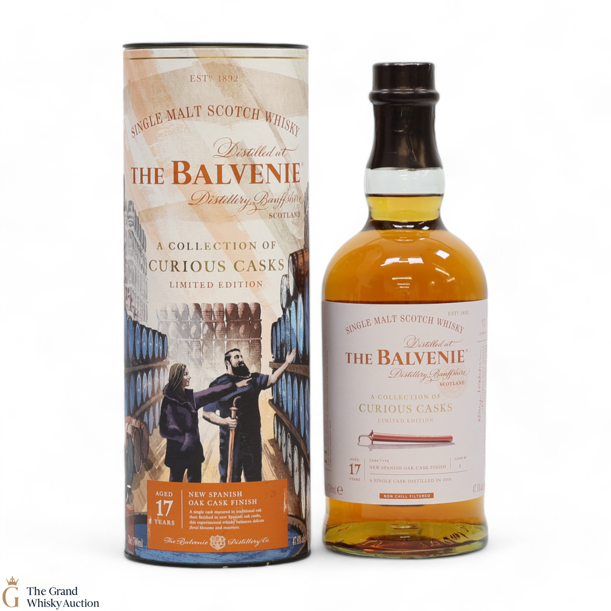 Balvenie - 17 Year Old - New Spanish Oak Cask #1 - A Collection of Curious Casks 