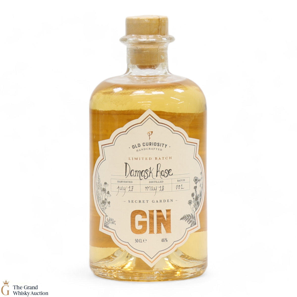 Old Curiosity - Damask Rose - Secret Garden Gin - Limited Edition (50cl)