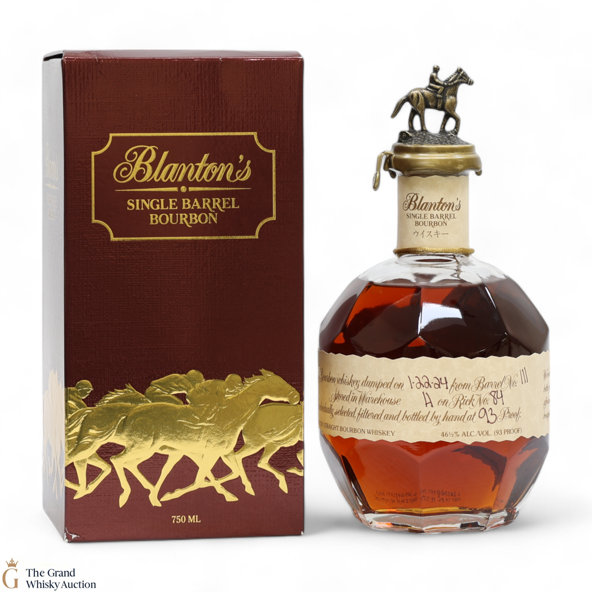 Blanton's - Single Barrel - Dumped 2024 / Japanese Import (75cl)