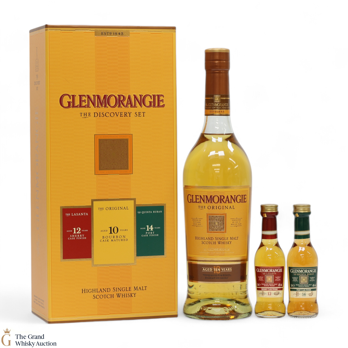 Glenmorangie - Discovery Set (1x70cl - 2x5cl)