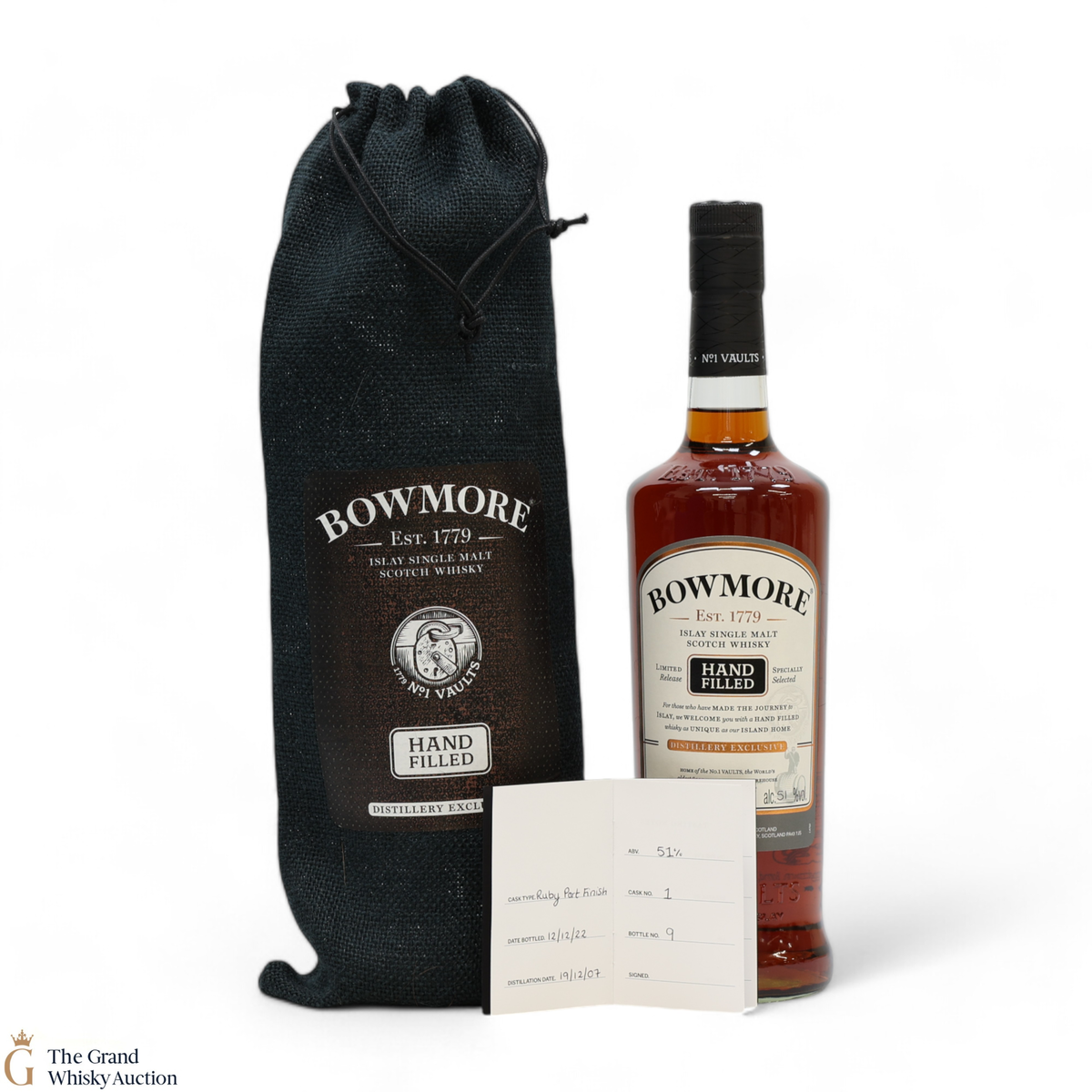Bowmore - 14 Year Old 2007 - Ruby Port Finish #1 - Hand Fill 2022