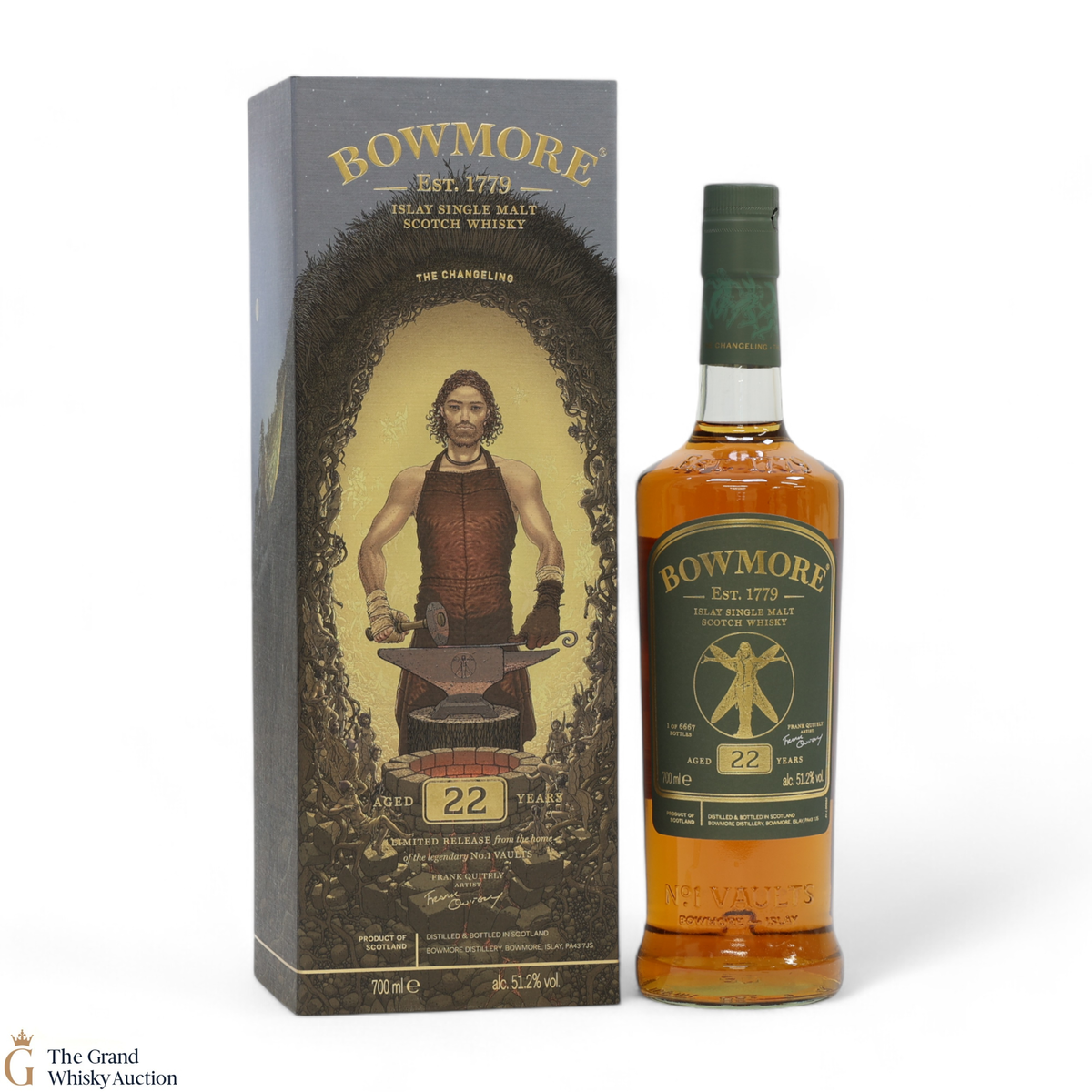 Bowmore - 22 Year Old - Frank Quitely - The Changeling