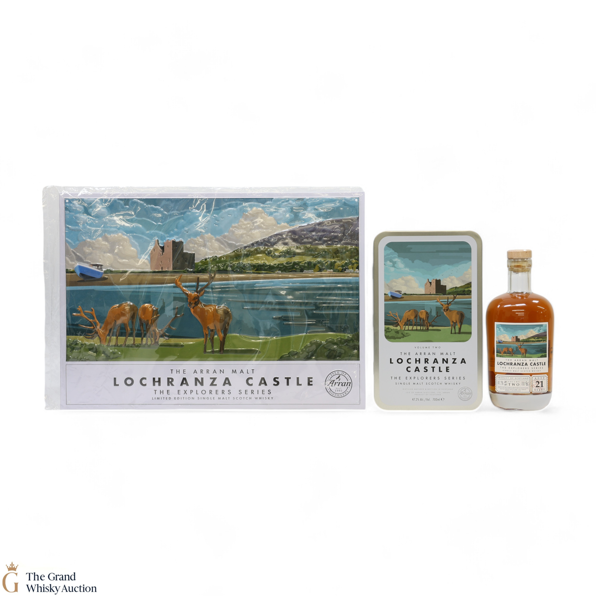 Arran - 21 Year Old - The Explorers Series - Lochranza Castle - Vol. 2 + Poster