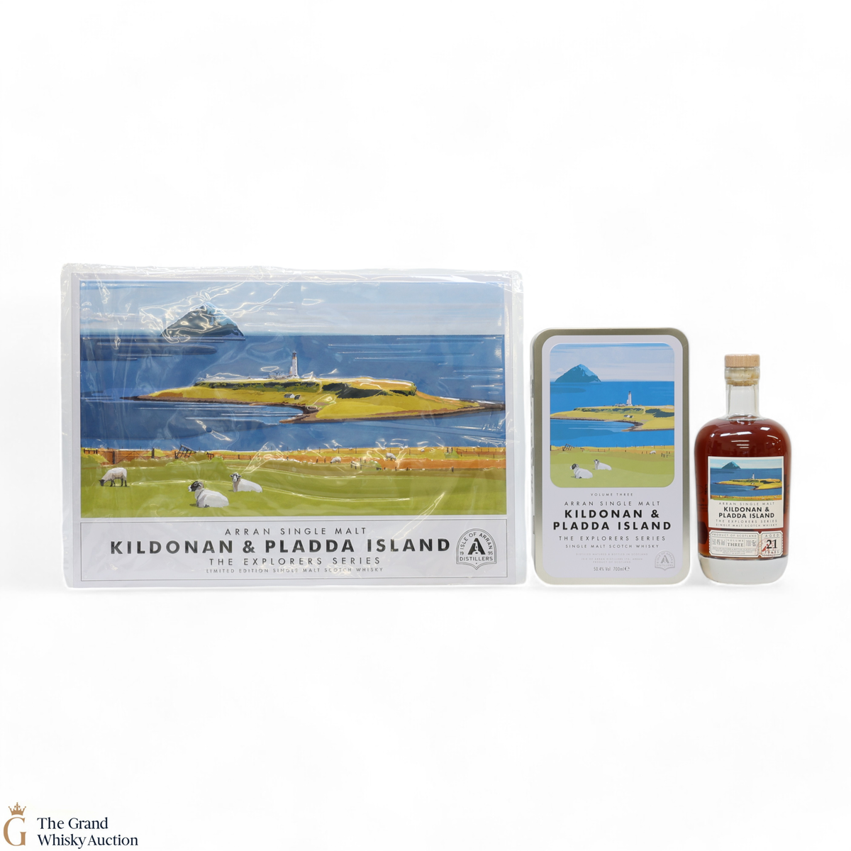Arran - 21 Year Old - The Explorers Series - Kildonan & Pladda Island - Volume.3 + Poster