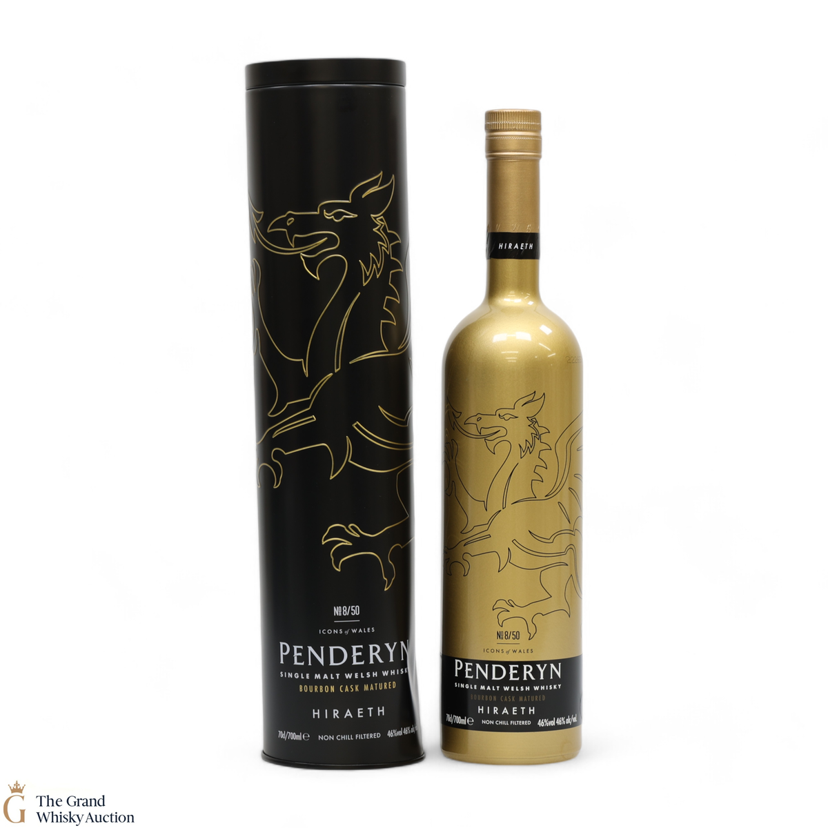 Penderyn - Icons of Wales #8 Hiraeth - Ex-Bourbon Finish 