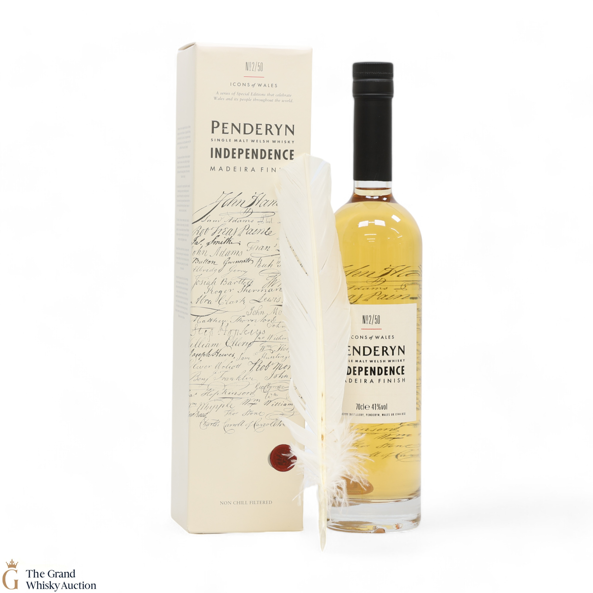 Penderyn - Icons of Wales #2 Independence - Madeira Finish 