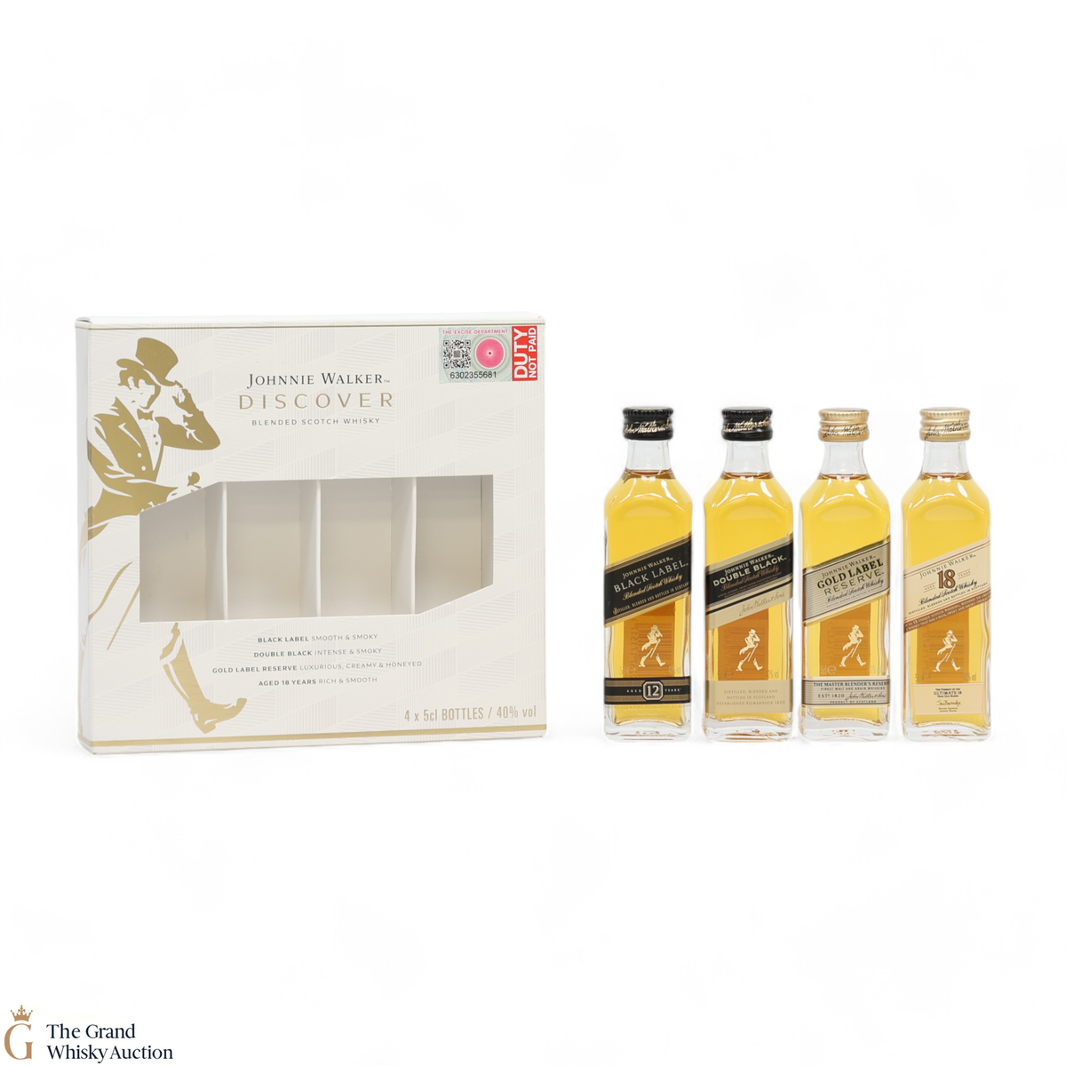 Johnnie Walker - Discover Miniature Gift Set 4 x 5cl