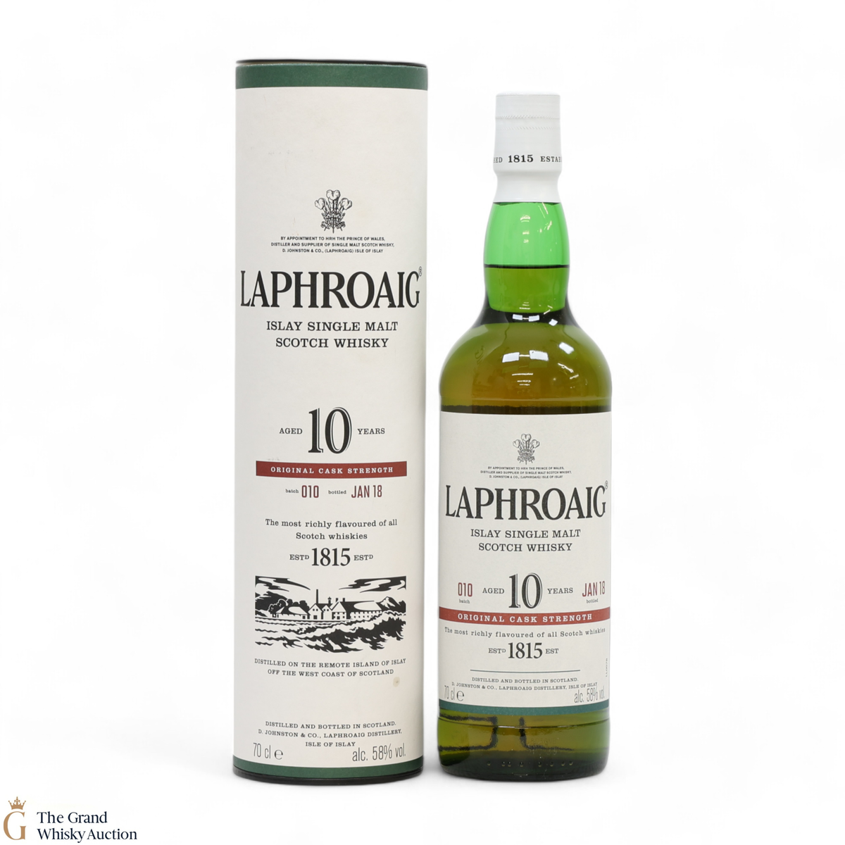Laphroaig - 10 Year Old - Original Cask Strength Batch #010