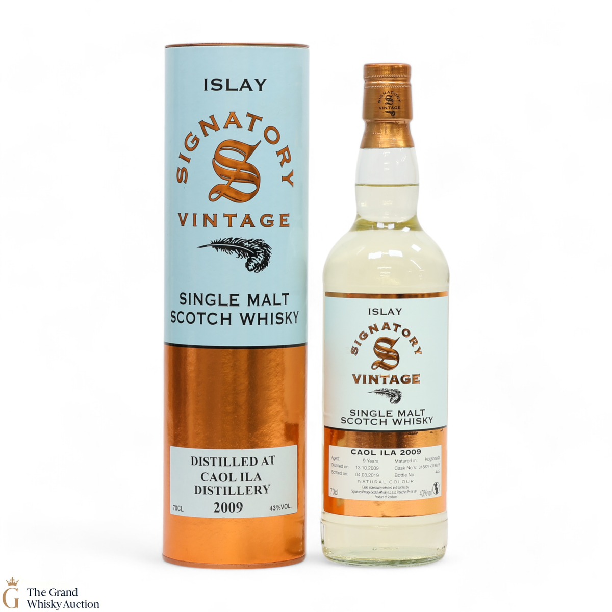 Caol Ila - 9 Year Old 2009 #318827 & #318828 - Signatory 