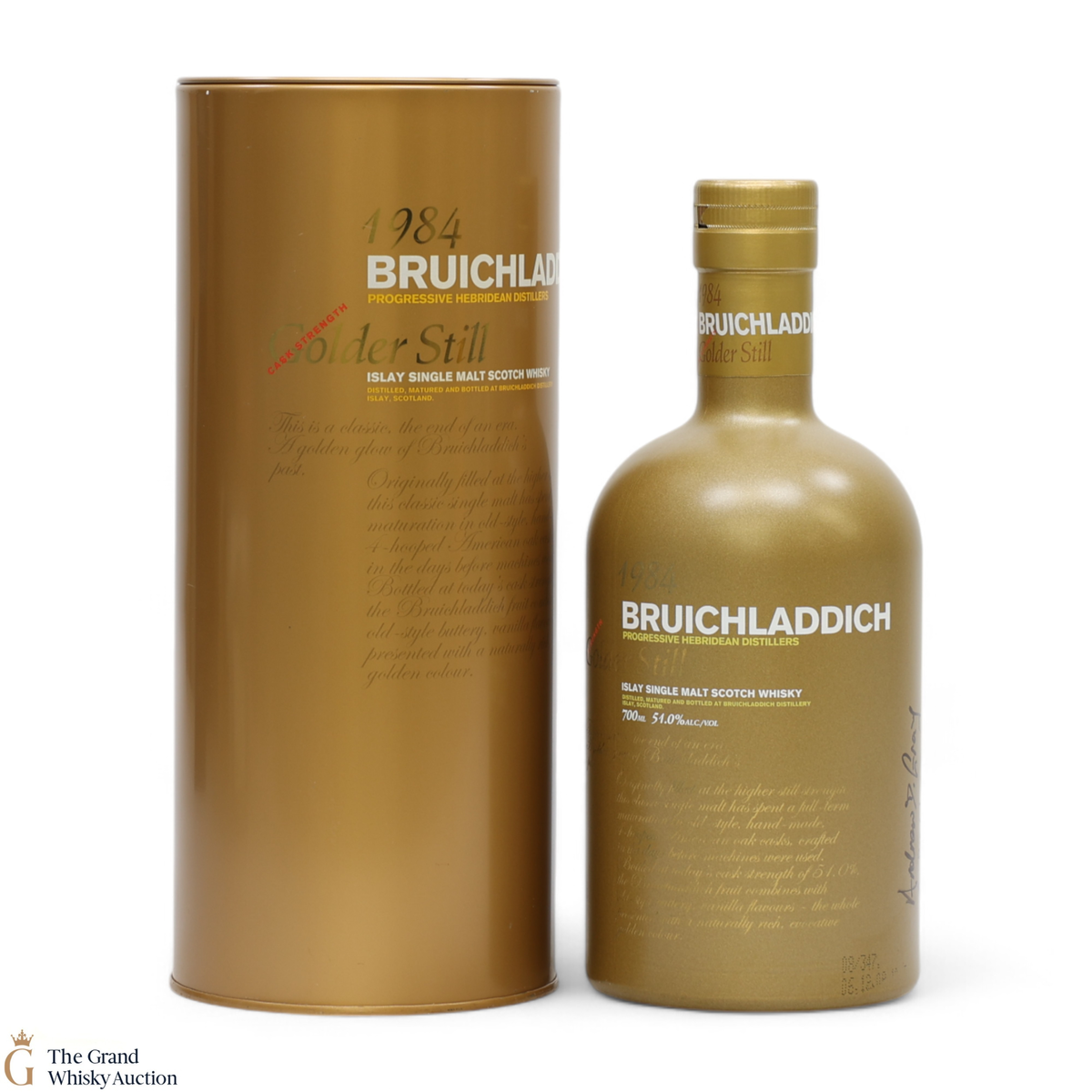 Bruichladdich - 23 Year Old 1984 - Golder Still (Signed)