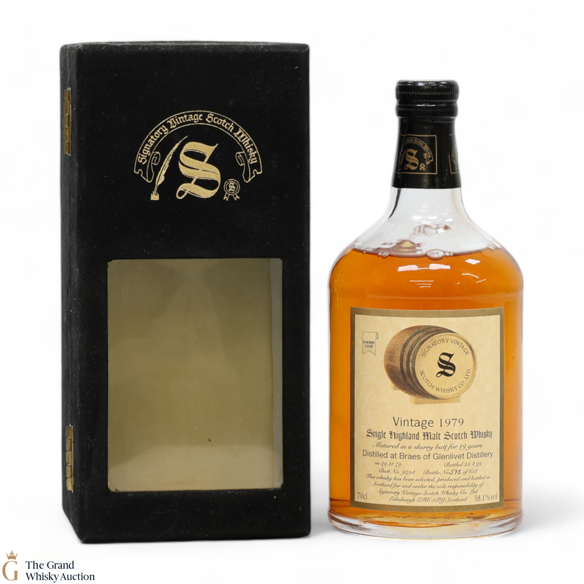 Braes of Glenlivet - 19 Year Old 1979 - Signatory Vintage