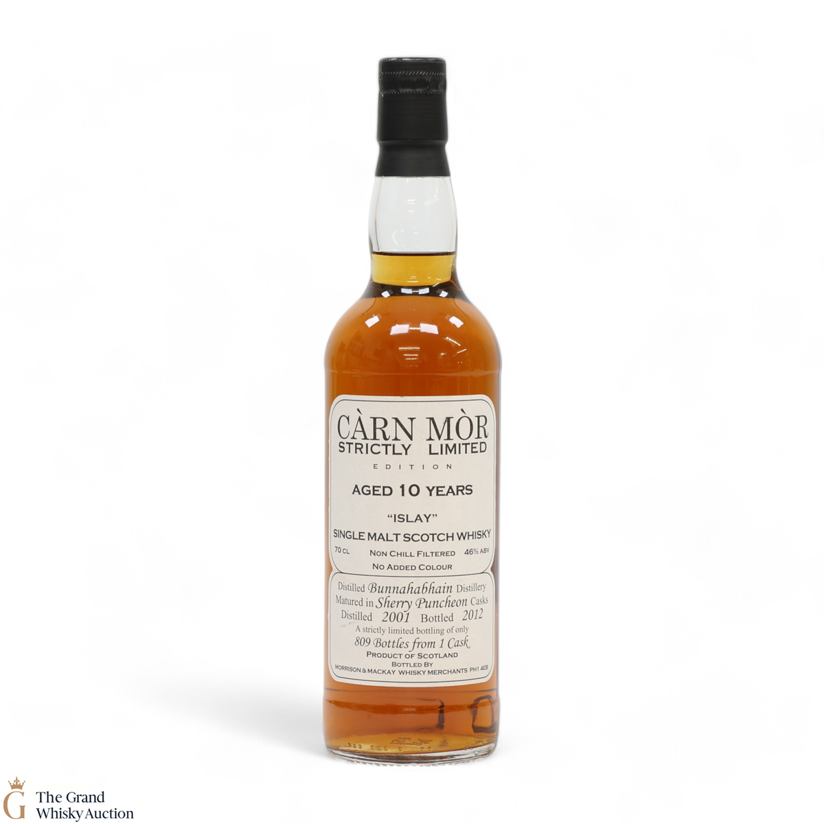 Bunnahabhain - 10 Year Old 2001 - Single Sherry Puncheon Cask - Carn Mor
