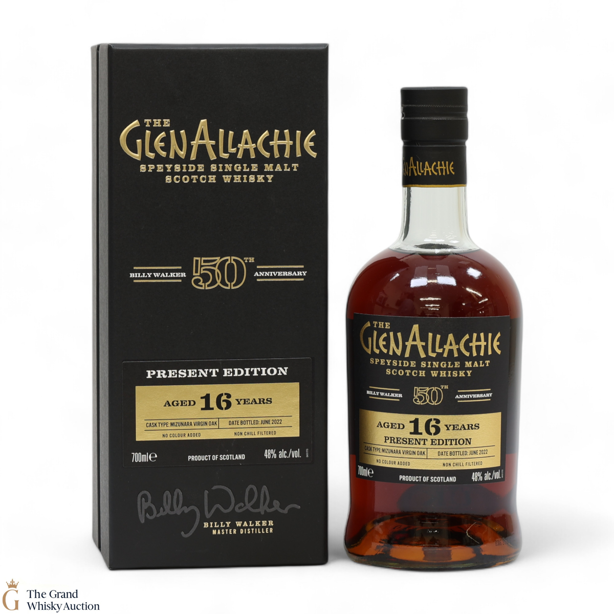 Glenallachie - 16 Year Old - Billy Walker 50th Anniversary - Present Edition