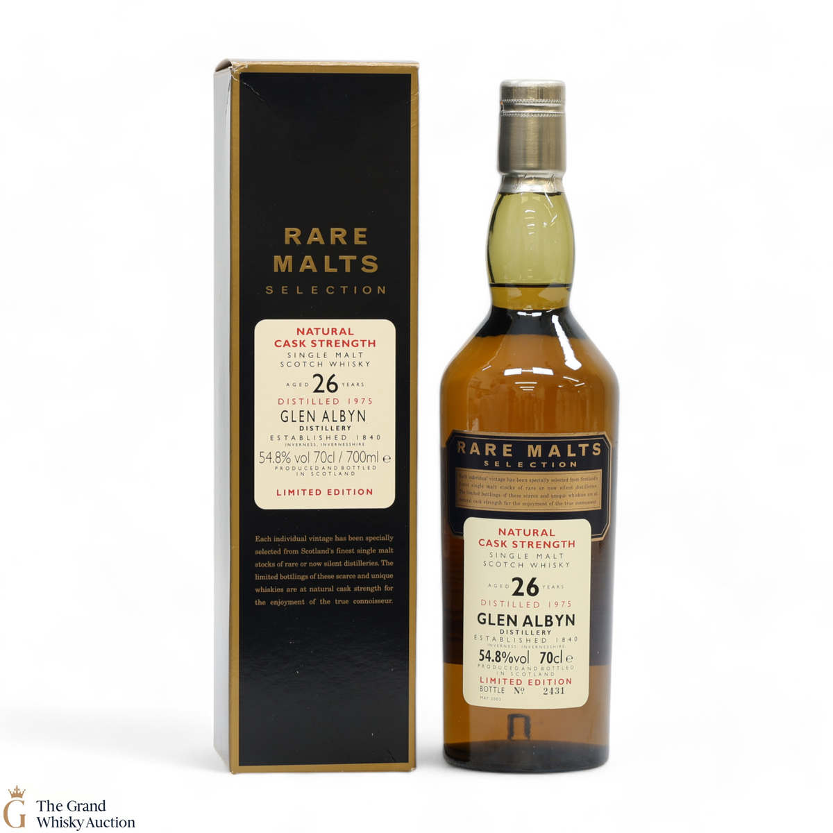 Glen Albyn - 26 Year Old 1975 - Rare Malts 54.8%