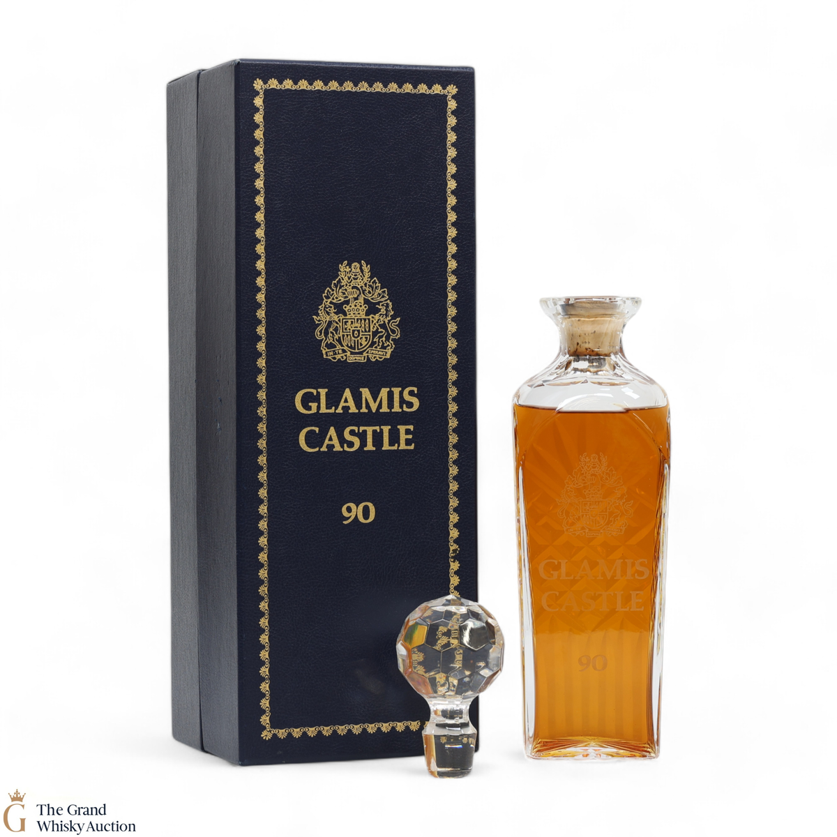 Glamis Castle - 25 Year Old - Royal Crystal Decanter