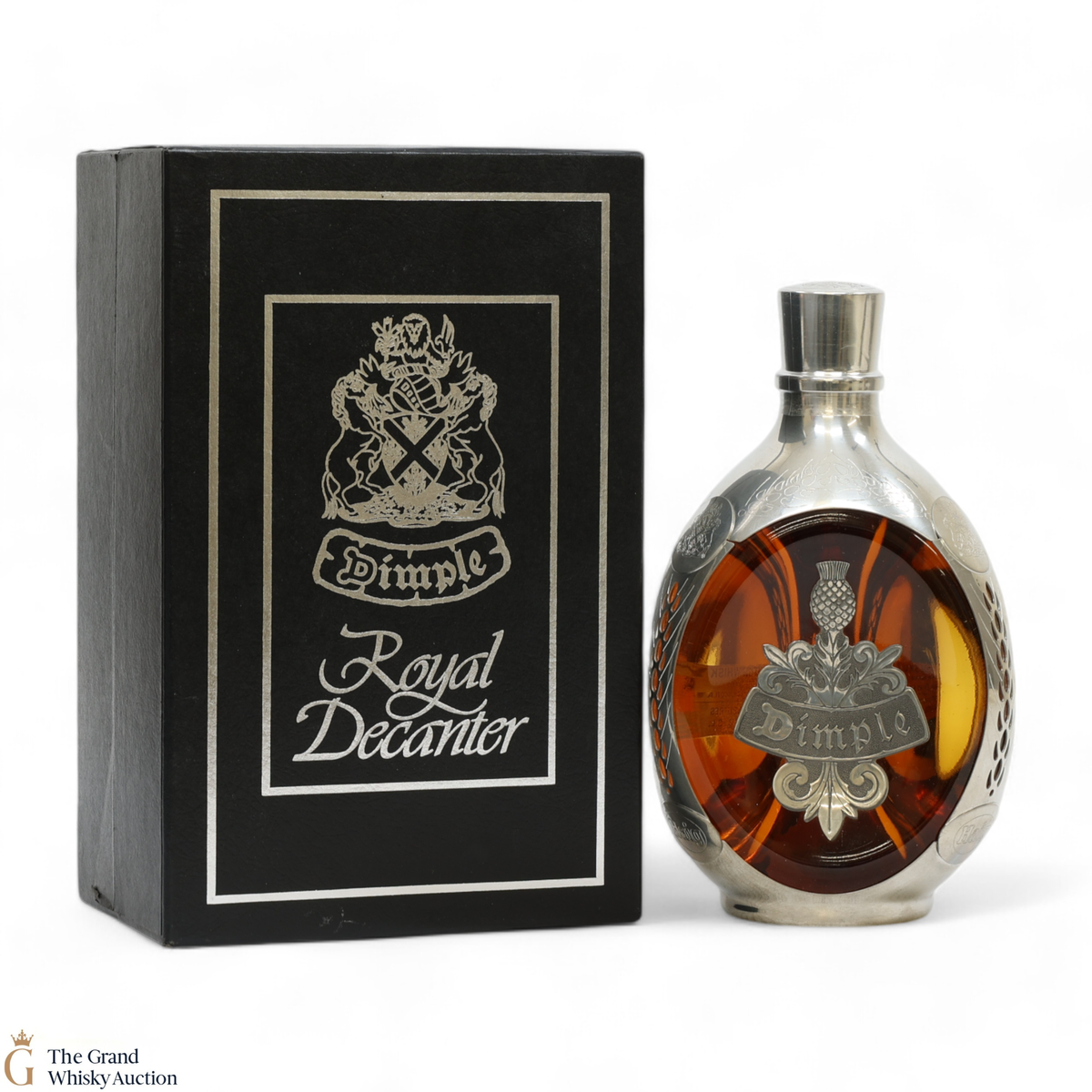 Haig's Dimple - 12 Year Old - Royal Pewter Decanter 