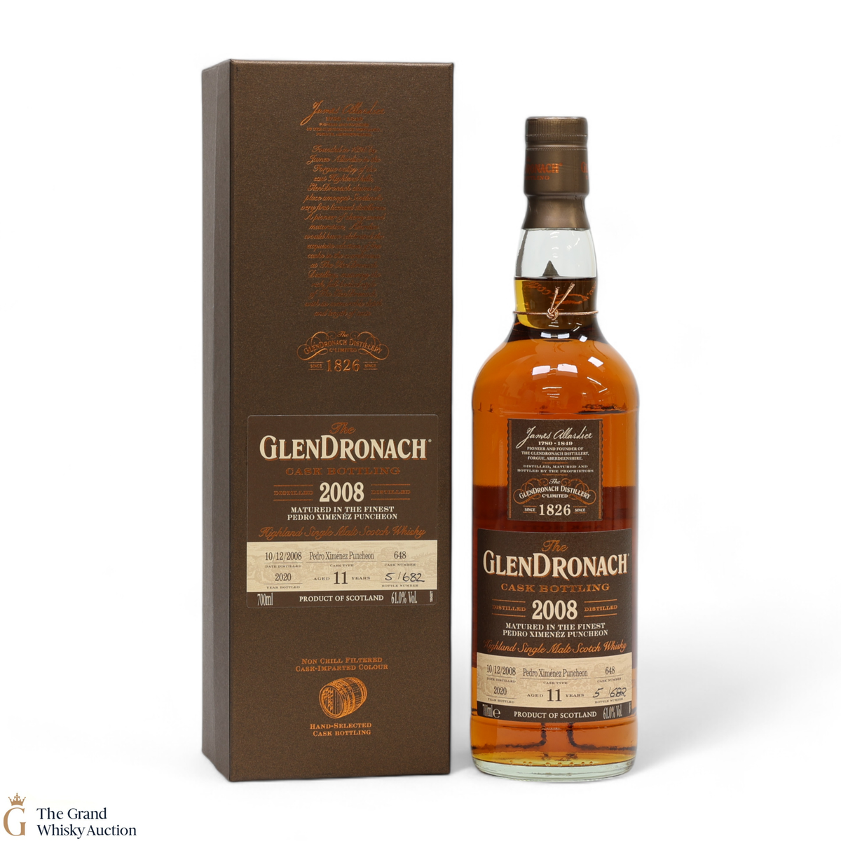 Glendronach - 11 Year Old 2008 - PX #648