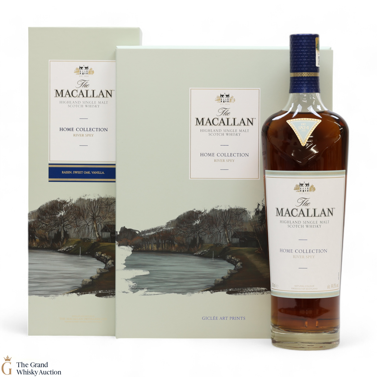 Macallan - Home Collection - River Spey (1x70cl) & Giclee Art Prints