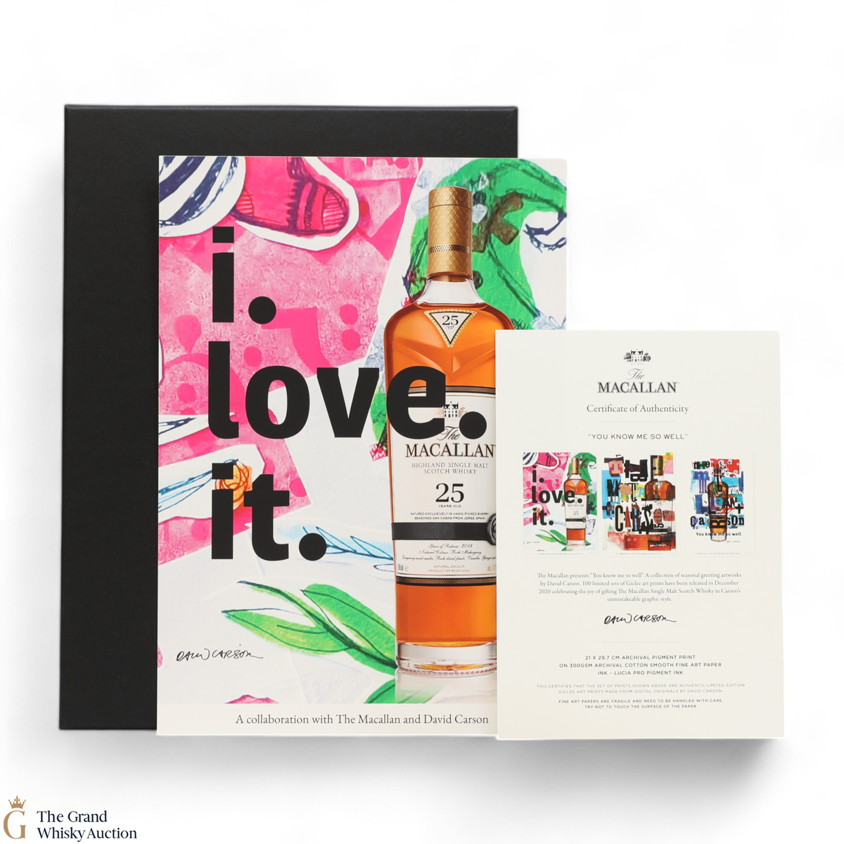 Macallan - David Carson Collaboration Archival Folio Prints