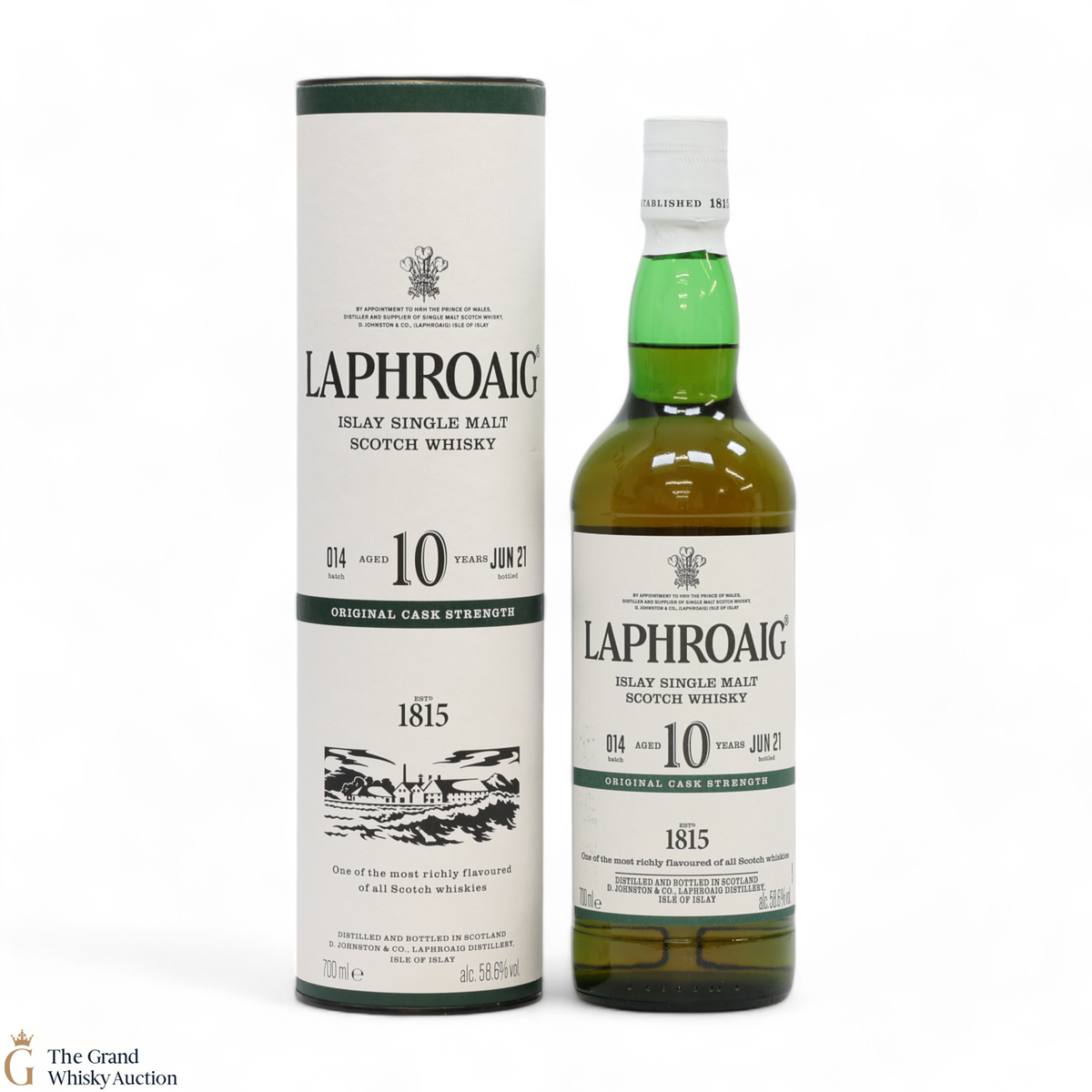 Laphroaig - 10 Year Old - Original Cask Strength Batch #014