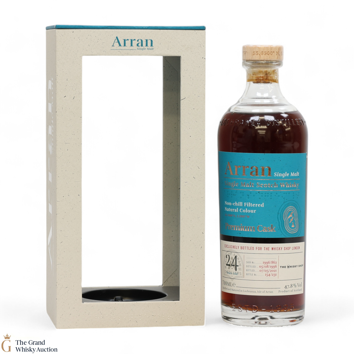 Arran - 24 Year Old - Premium Cask #1996/862 - The Whisky Shop London