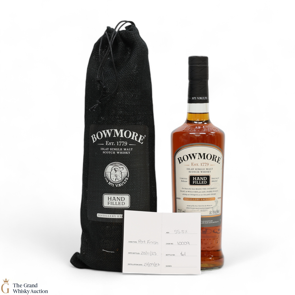 Bowmore - 16 Year Old 2007 Hand Filled - Port Cask #10009