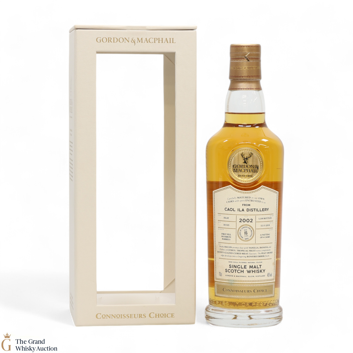 Caol Ila - 16 Year Old 2002 - Gordon and Macphail Connoisseur Choice