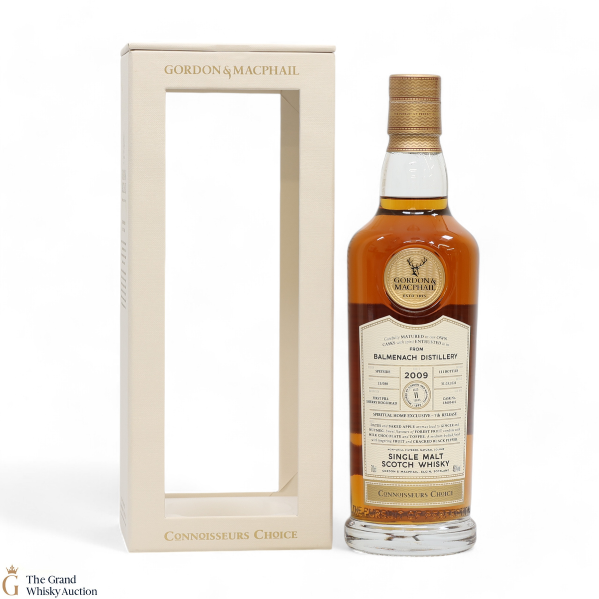 Balmenach - 11 Year Old 2009 - #18603401 - Gordon & MacPhail Connoisseurs Choice
