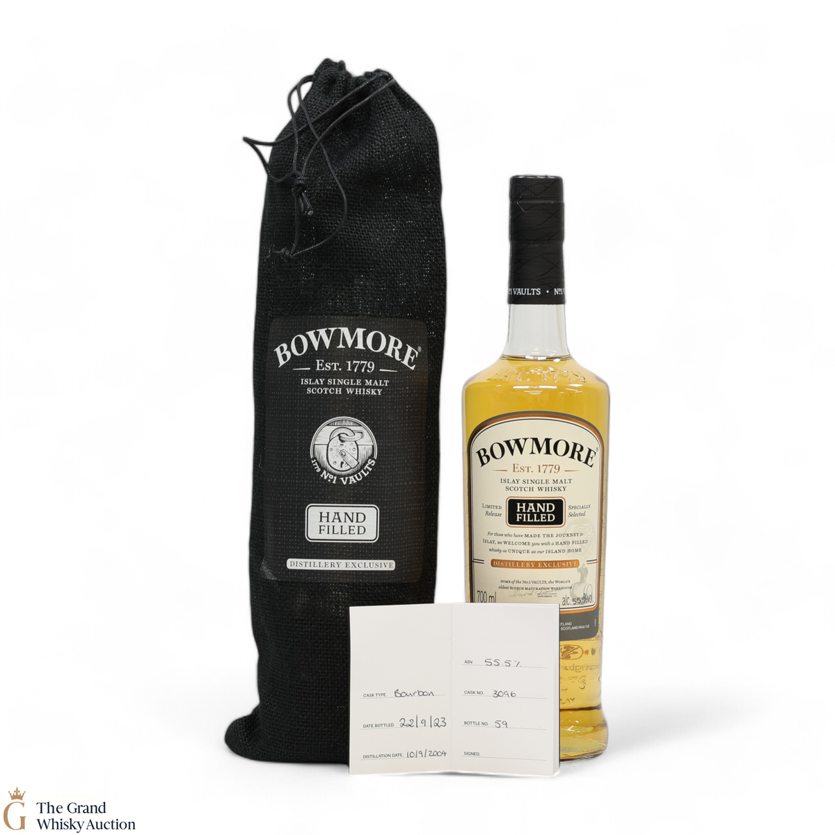 Bowmore - 19 Year Old - 2004 Hand Filled - Cask #3096