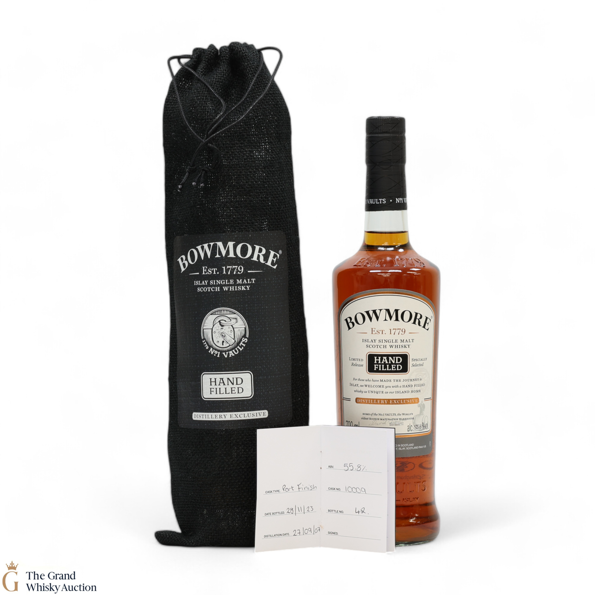 Bowmore - 16 Year Old 2007 Hand Filled - Port Cask #10009
