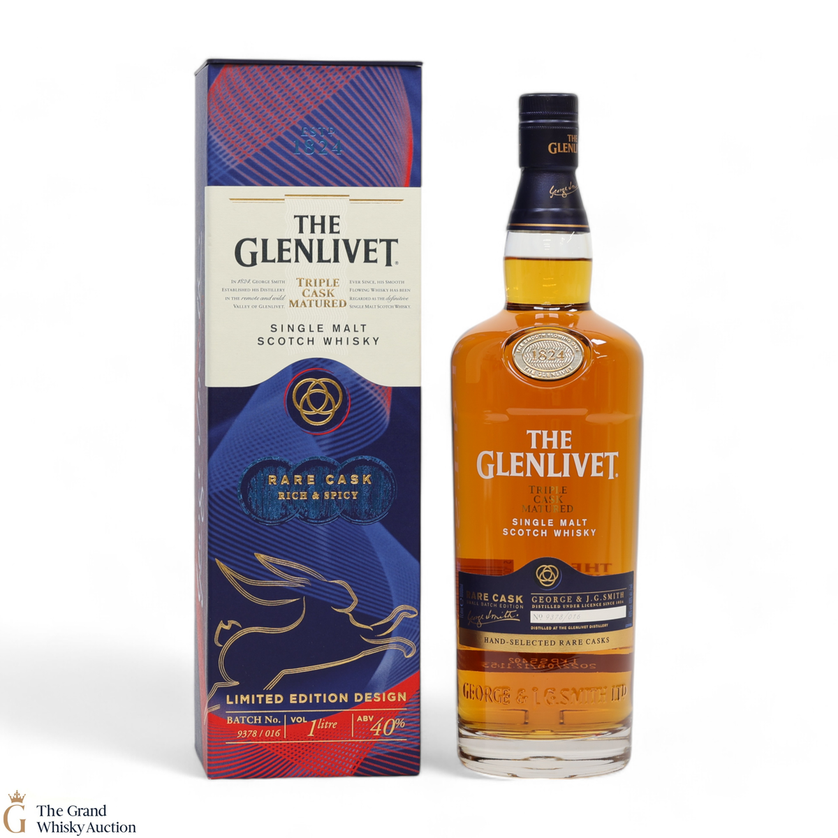 Glenlivet - Rare Cask Triple Matured Small Batch 1L