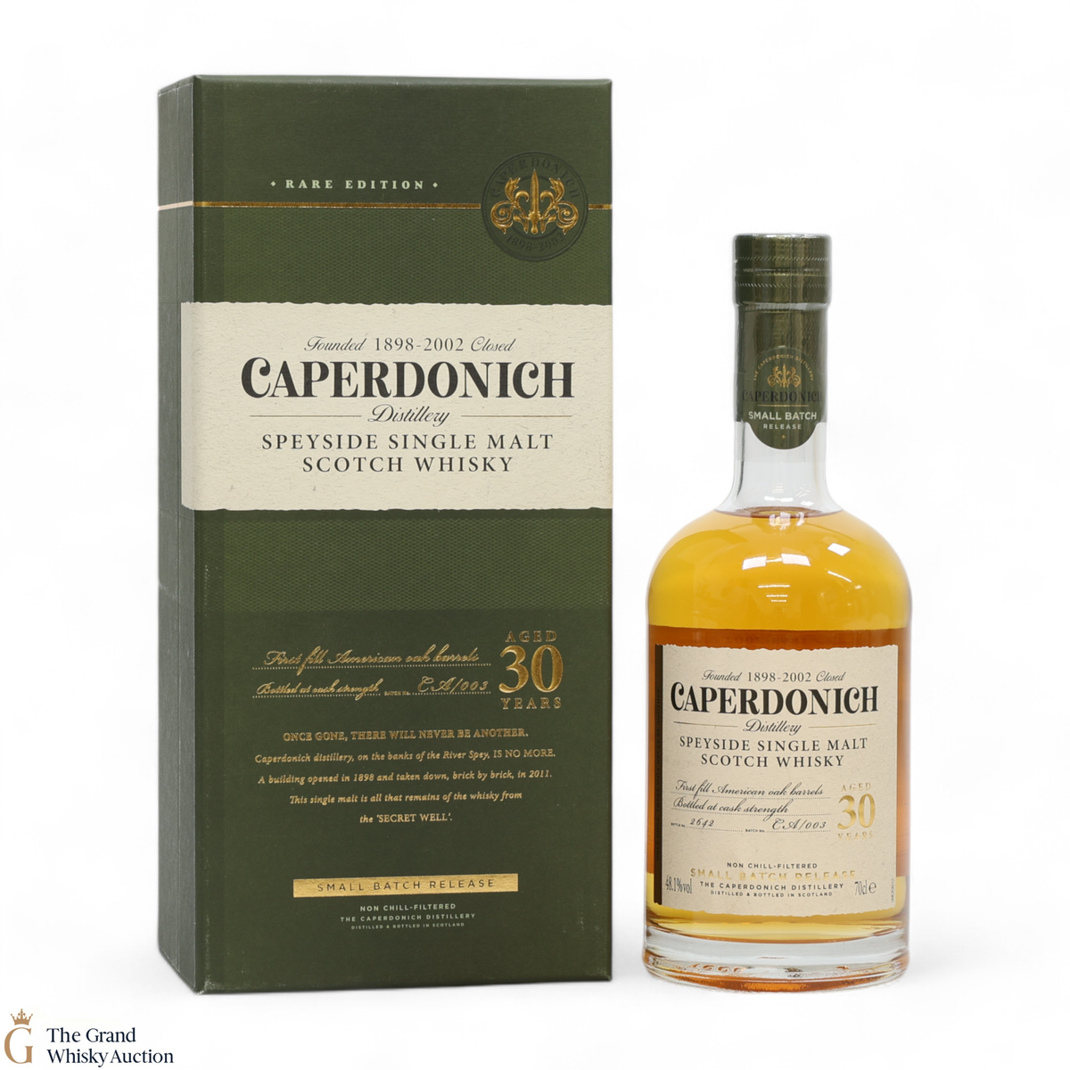 Caperdonich - 30 Year Old - Small Batch Edition CA/003