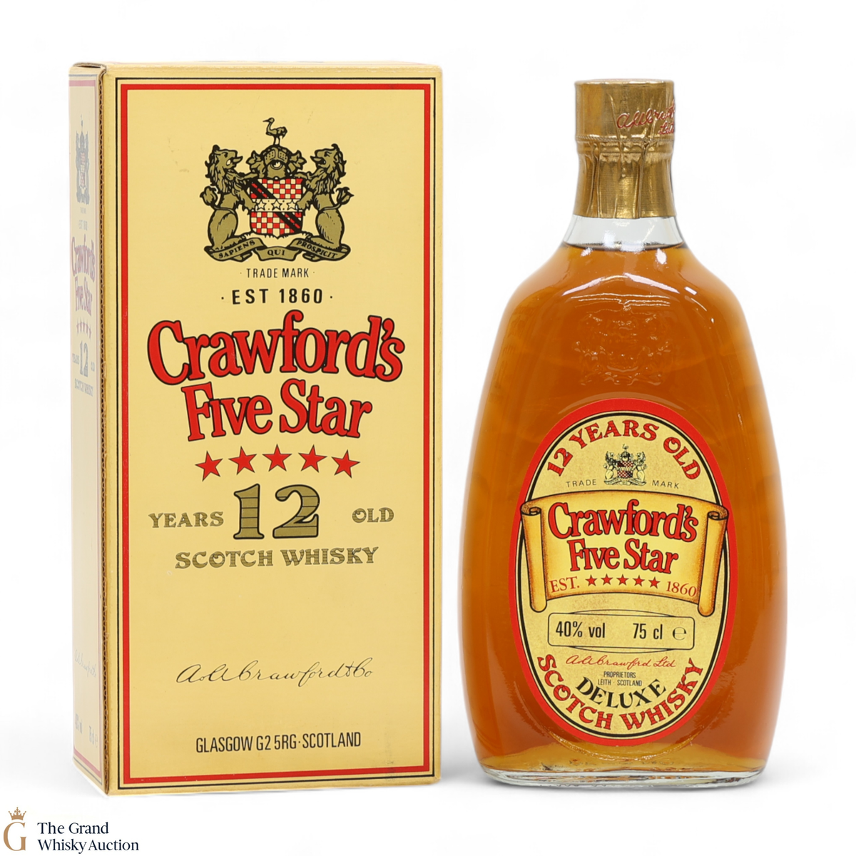 Crawford's - 12 Year Old - Five Star - 75cl