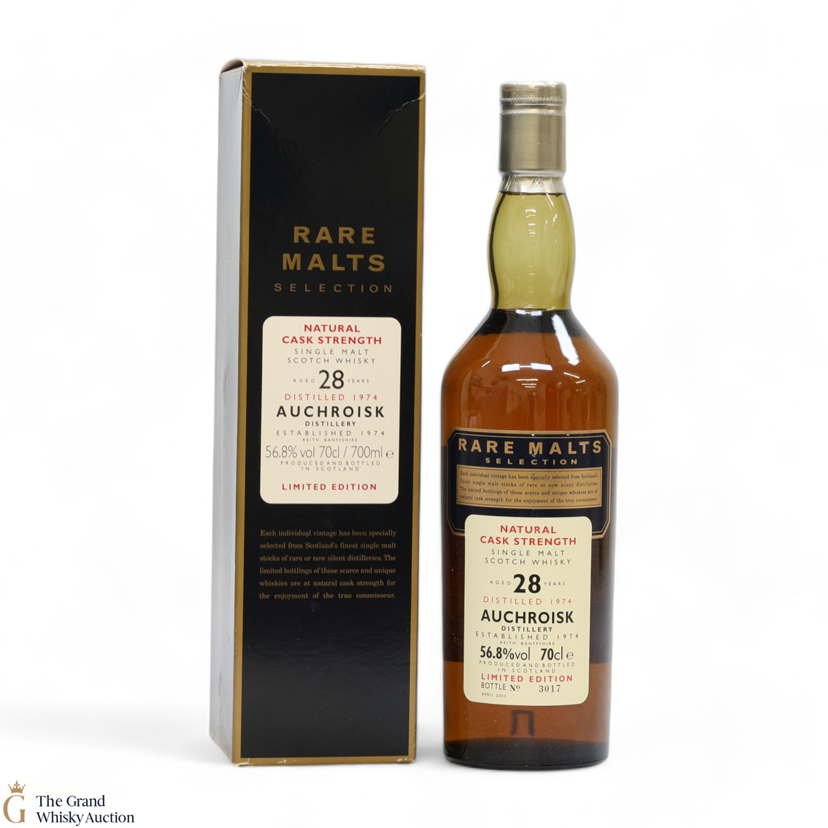 Auchroisk - 28 Year Old 1974 - Rare Malts (56.8%)