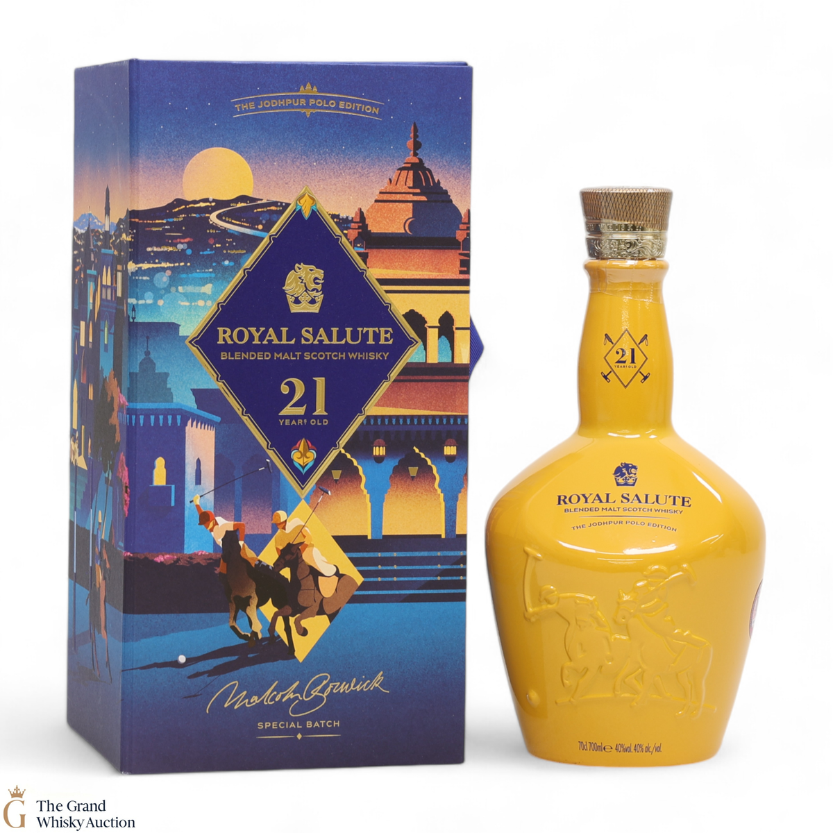 Chivas - Royal Salute - 21 Year Old - The Jodhpur Polo Edition