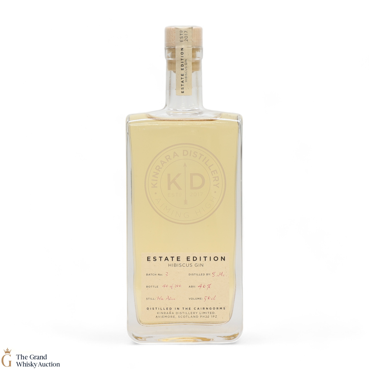 Kinrara - Estate Edition Hibiscus Gin (50cl)