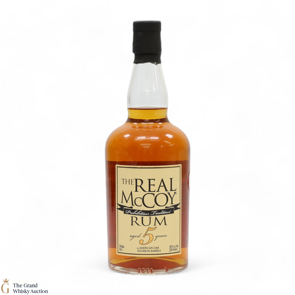 The Real McCoy - 5 Year Old - 80 Proof - Probation Tradition Rum