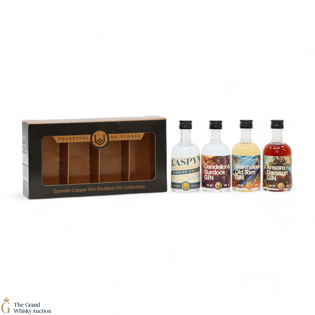 Pocketful of Stones - Cornish  Copper Pot Set (4 x 5cl)