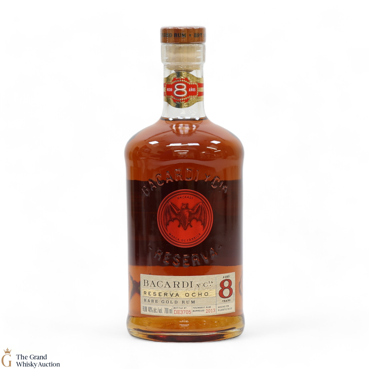 Bacardi - 8 Year Old - Reserva Ocho - Rare Gold Rum