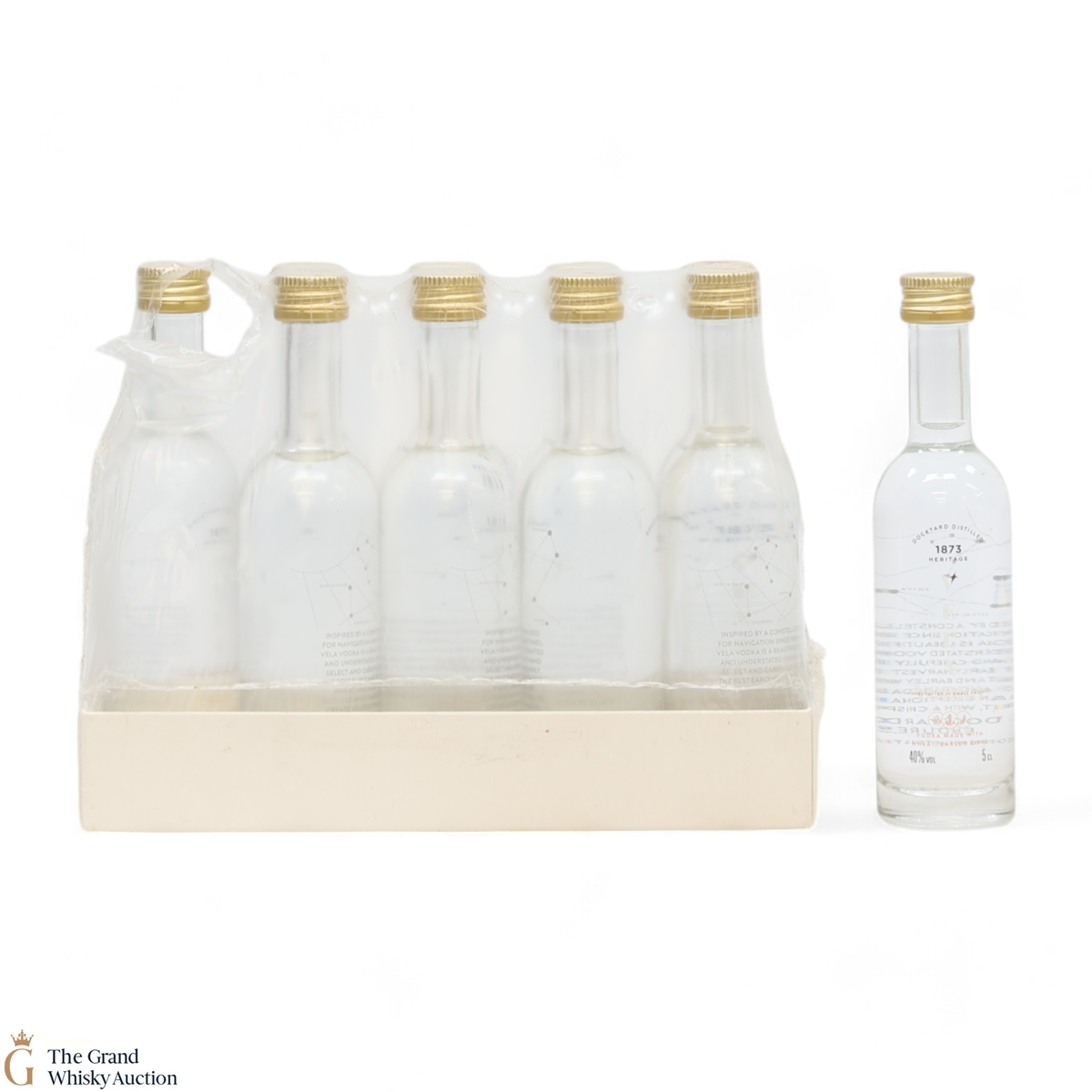 Copper Rivet - Vela Vodka Set (5 x 5cl)