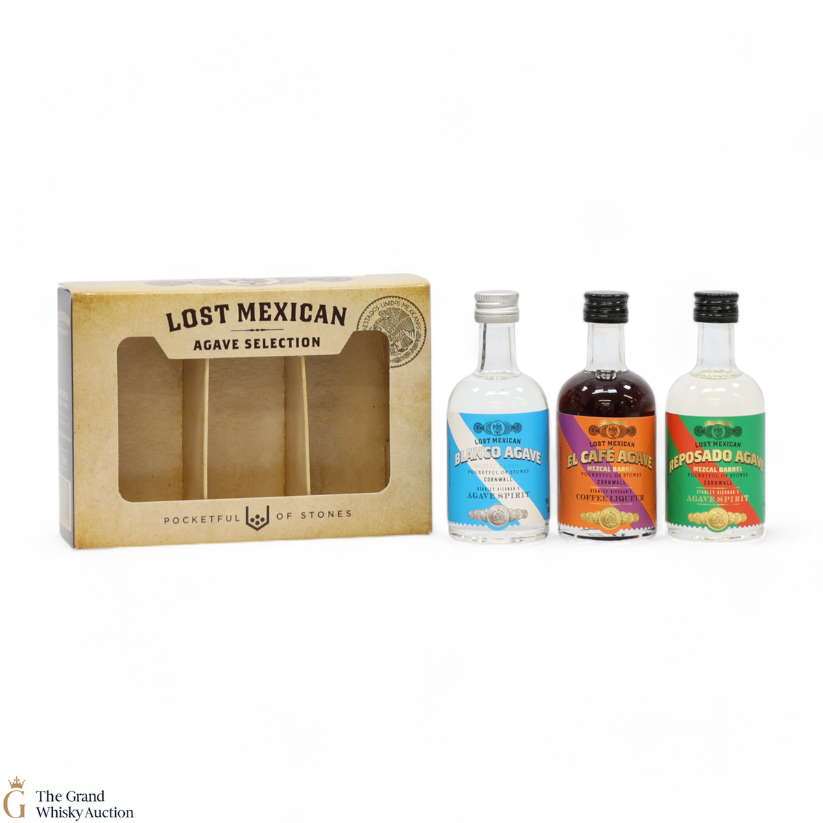 Pocketful of Stones - Lost Mexican - Agave Selection Gift Set (3 x 5cl)