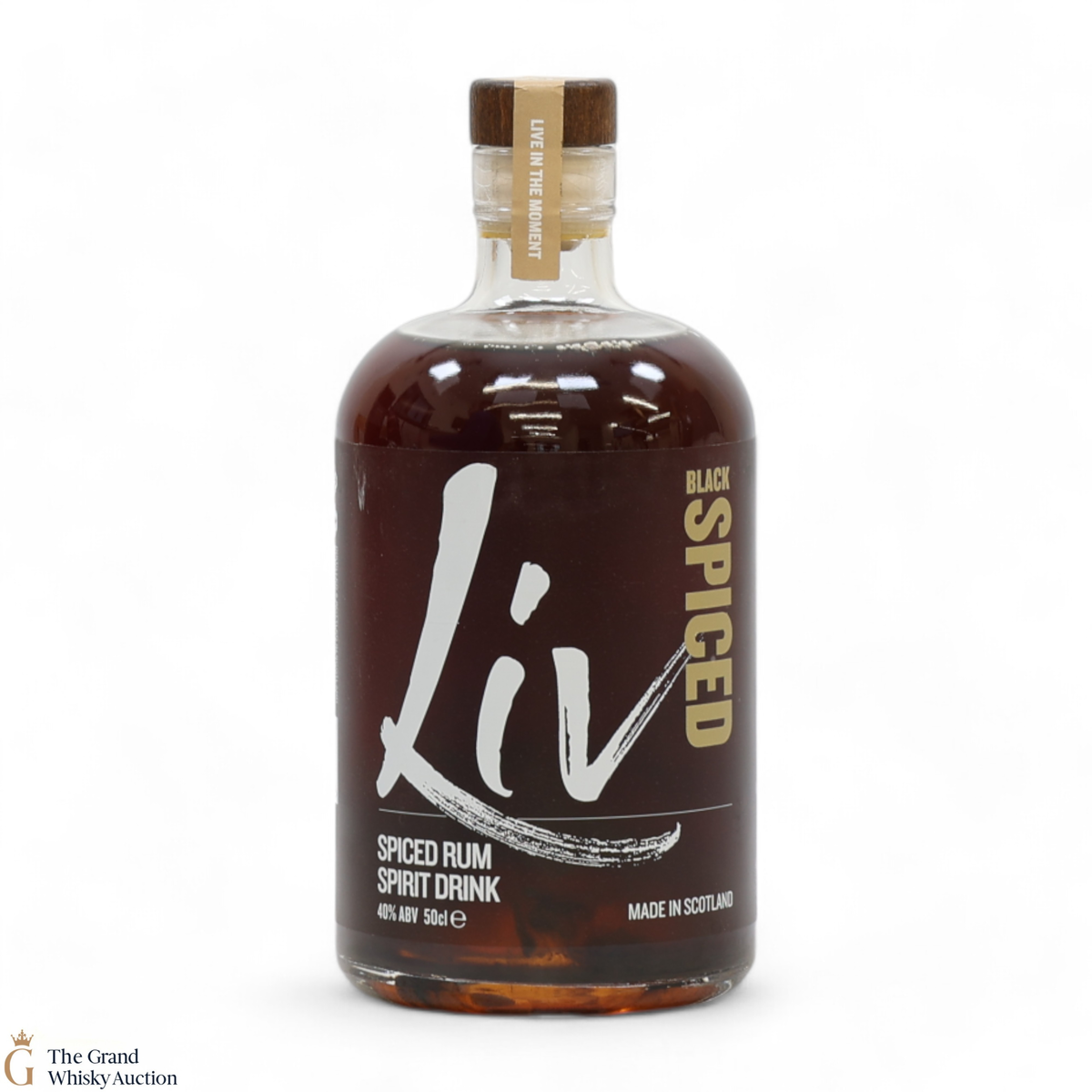 Liv - Live In The Moment - Black Spiced Rum (50cl)