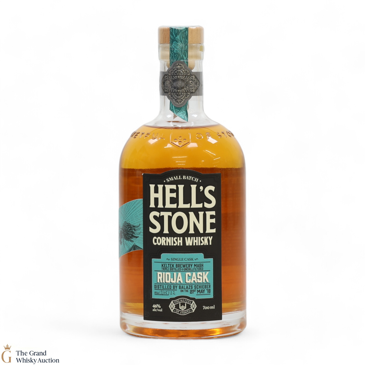 Pocketful of Stones - Hell's Stone - Rioja Cask - Cornish Whisky