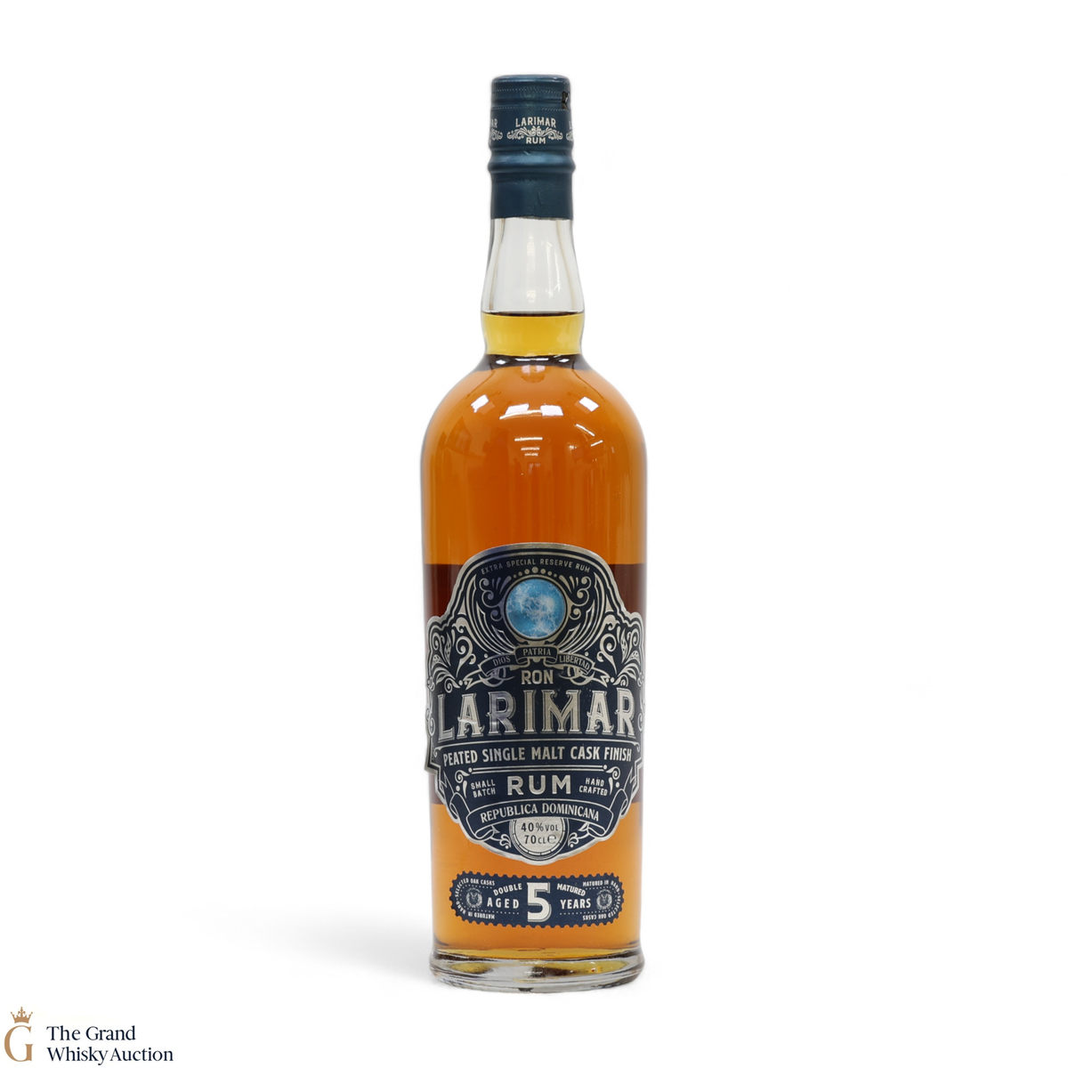 Larimar - 5 Year Old - Peated Single Malt Rum - Small Batch