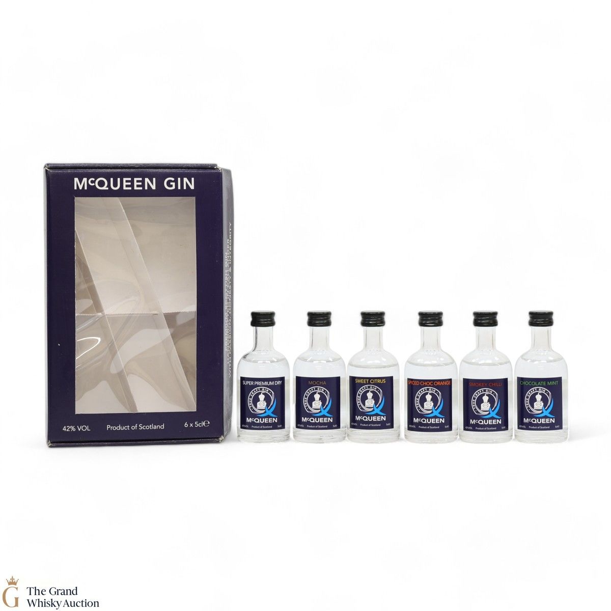 McQueen Gin - Collection Gift Set (6 x 5cl)