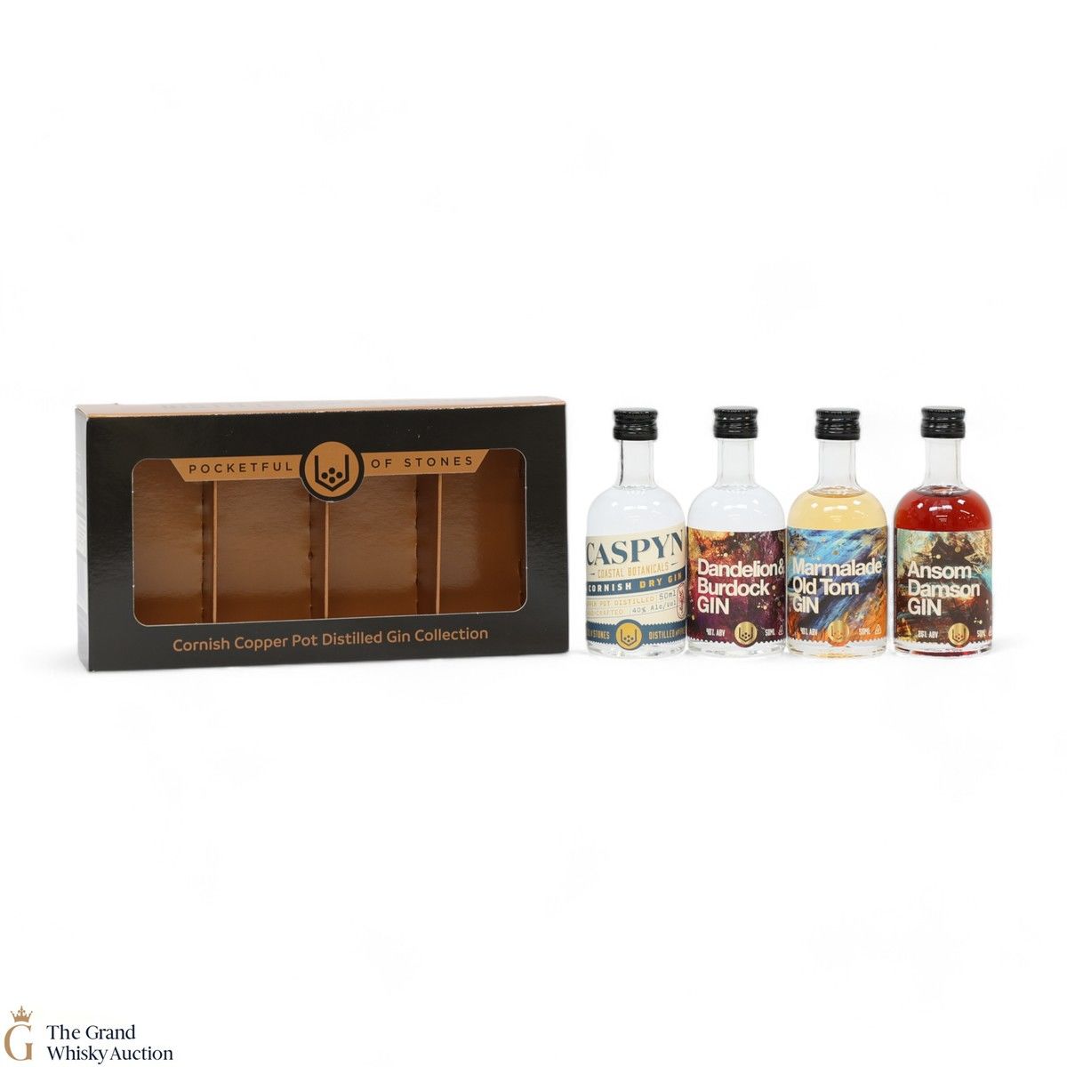 Pocketful of Stones - Cornish  Copper Pot Set (4 x 5cl)