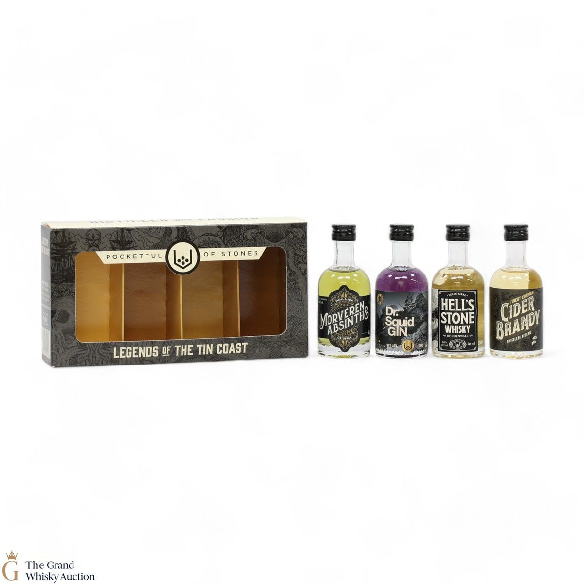 Pocketful of Stones - Legends of the Tin Coast Collection Set (4 x 5cl)