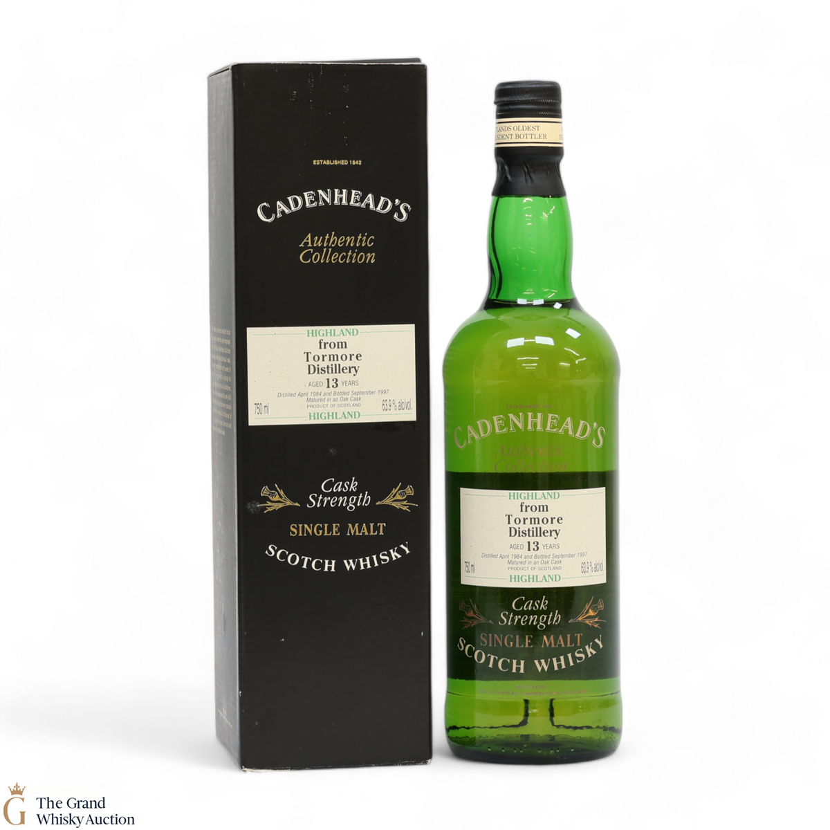 Tormore - 13 Year Old 1984 - Cadenhead's Authentic Collection (75cl)
