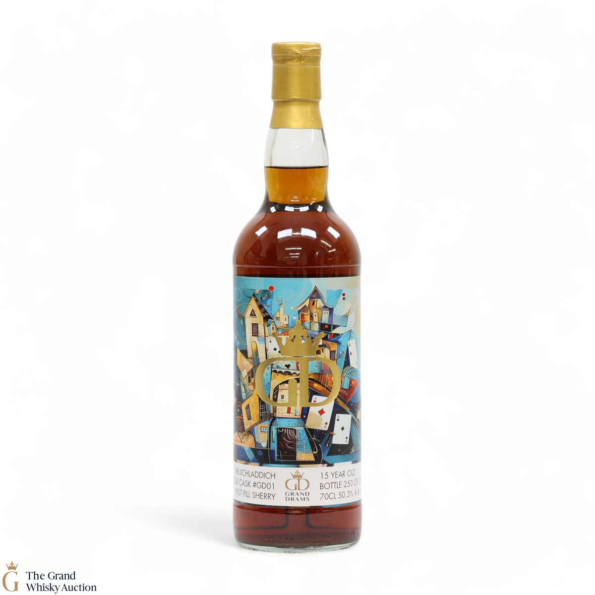 Bruichladdich - 15 Year Old Single Sherry Cask #GD01 - Grand Drams 