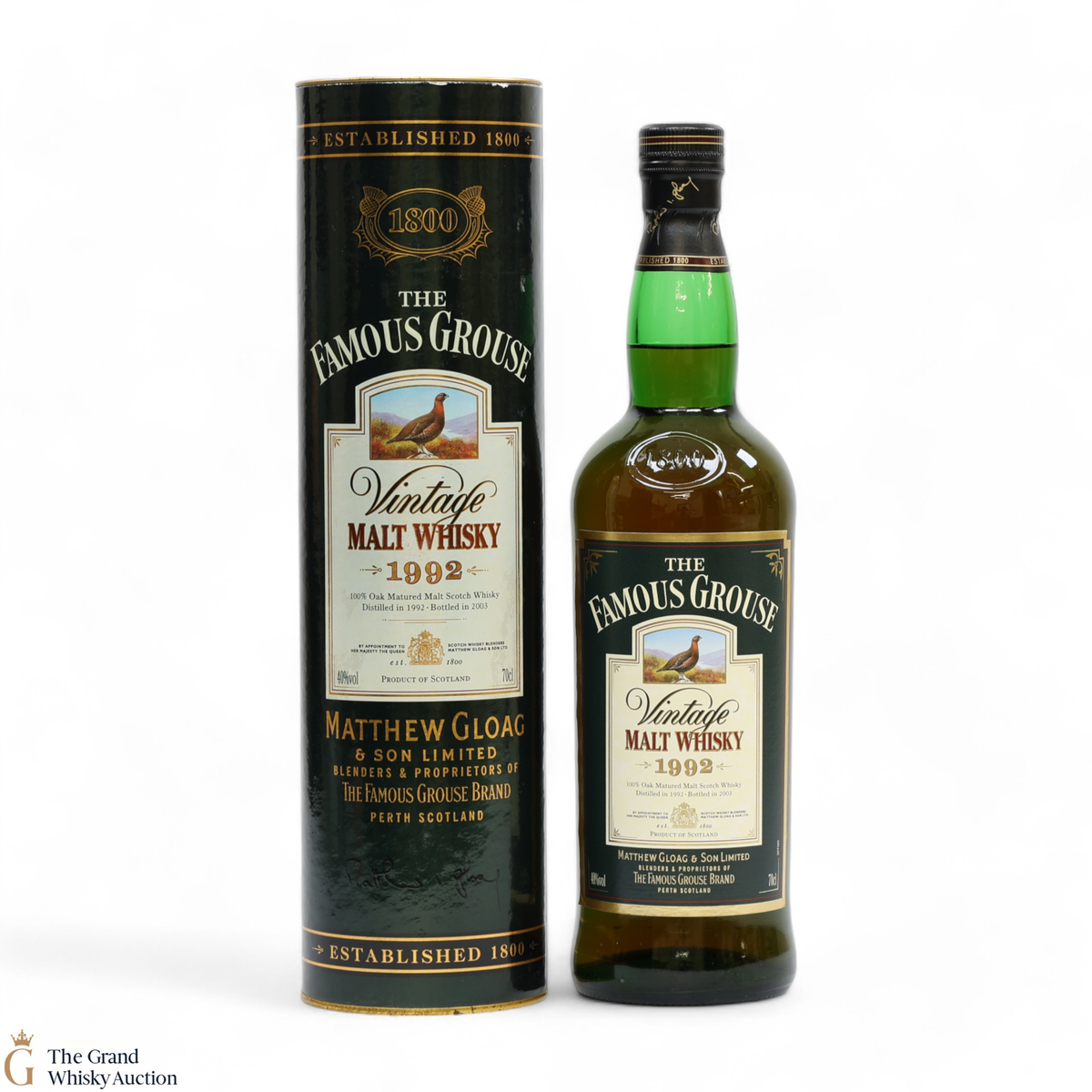 Famous Grouse - 1992 Vintage Matthew Gloag